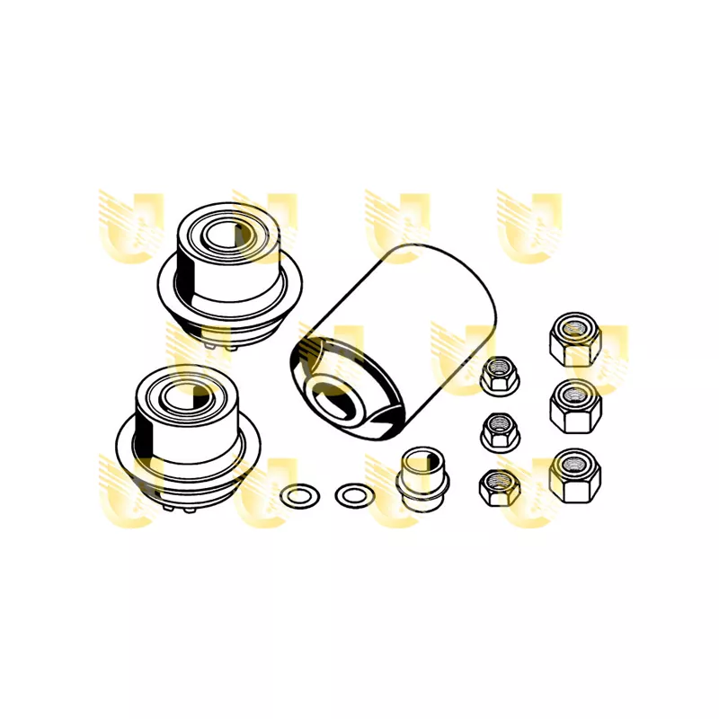 Kit de réparation, suspension de roue UNIGOM 391623K