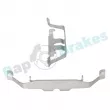 Kit d'accessoires, plaquette de frein à disque RAP BRAKES R-U0253 - Visuel 3