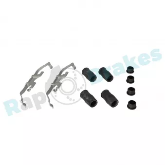 Kit d'accessoires, plaquette de frein à disque RAP BRAKES R-U0297