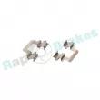 Kit d'accessoires, plaquette de frein à disque RAP BRAKES R-U0320 - Visuel 3