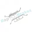 Kit d'accessoires, plaquette de frein à disque RAP BRAKES R-U0333 - Visuel 3