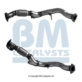 Tuyau d'échappement BM CATALYSTS
