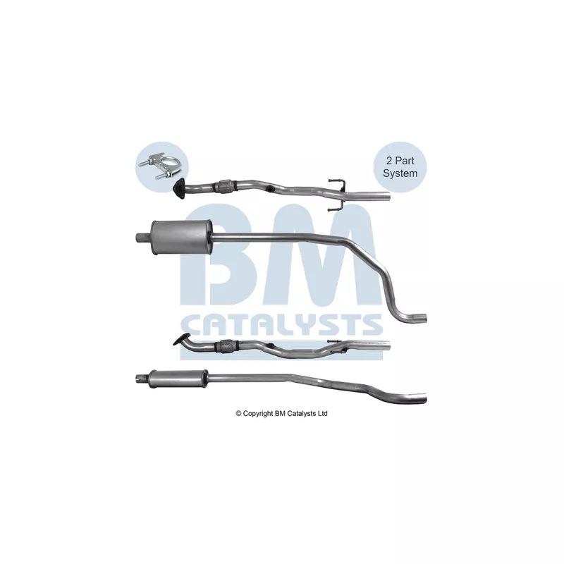 Tuyau d'échappement BM CATALYSTS BM51131