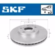 Jeu de 2 disques de frein avant SKF VKBD 80479 V2 - Visuel 2