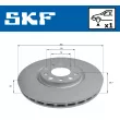 Jeu de 2 disques de frein avant SKF VKBD 81301 V1 - Visuel 2