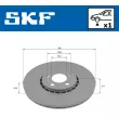 Jeu de 2 disques de frein avant SKF VKBD 81329 V1 - Visuel 2