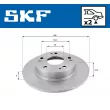 Jeu de 2 disques de frein arrière SKF VKBD 90421 S2 - Visuel 2