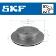 Jeu de 2 disques de frein arrière SKF VKBD 90426 V2 - Visuel 2