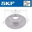 Jeu de 2 disques de frein arrière SKF VKBD 90441 S2 - Visuel 2