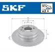 Jeu de 2 disques de frein arrière SKF VKBD 90491 S2 - Visuel 2