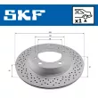 Jeu de 2 disques de frein arrière SKF VKBD 90746 V1 - Visuel 2