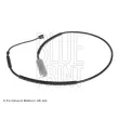 Contact d'avertissement, usure des plaquettes de frein BLUE PRINT ADB117209 - Visuel 1