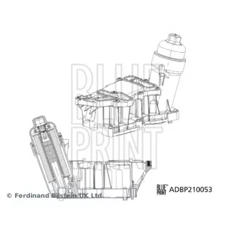 Boîtier, filtre à huile BLUE PRINT ADBP210053