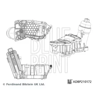 Boîtier, filtre à huile BLUE PRINT ADBP210172