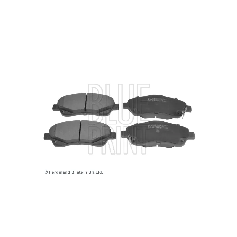 Jeu de 4 plaquettes de frein avant BLUE PRINT ADT342141