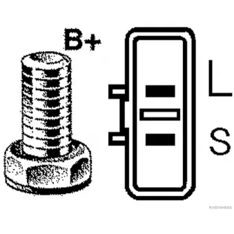 Alternateur HERTH+BUSS JAKOPARTS J5110508