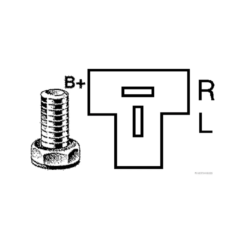 Alternateur HERTH+BUSS JAKOPARTS J5115005