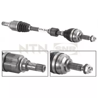 Arbre de transmission avant gauche SNR DK55.003