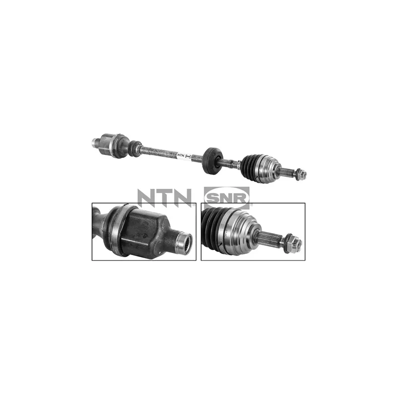 Arbre de transmission avant droit SNR DK55.008