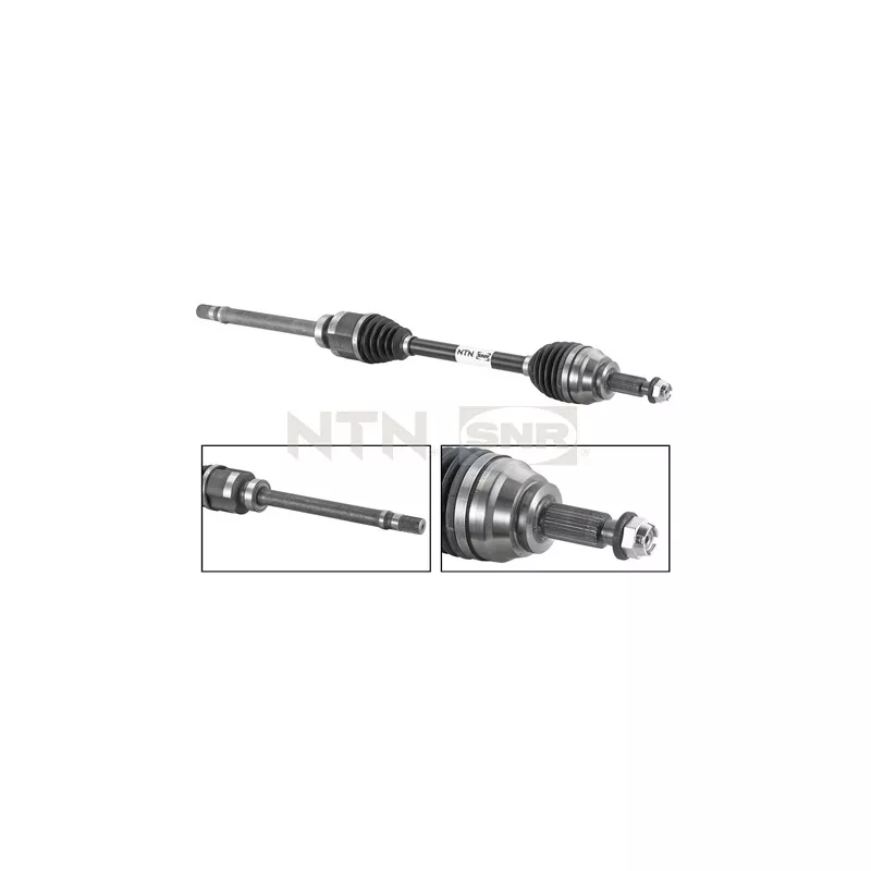 Arbre de transmission avant droit SNR DK55.025