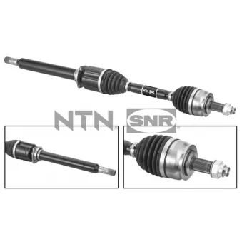 Arbre de transmission avant droit SNR DK58.008