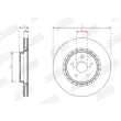 Jeu de 2 disques de frein avant JURID 563619JC-1 - Visuel 3