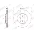 Jeu de 2 disques de frein avant JURID 563675JC-1 - Visuel 1