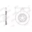 Jeu de 2 disques de frein avant JURID 563683JC-1 - Visuel 2