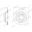 Jeu de 2 disques de frein arrière JURID 563738JC - Visuel 3