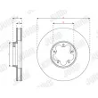 Jeu de 2 disques de frein avant JURID 563740JC - Visuel 3