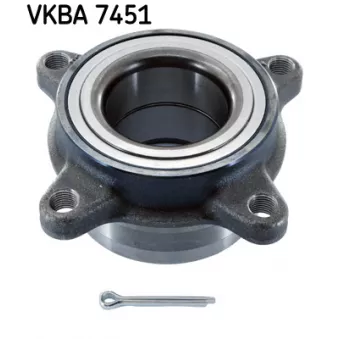 Roulement de roue avant SKF VKBA 7451