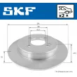 Jeu de 2 disques de frein arrière SKF VKBD 90206 S2 - Visuel 2