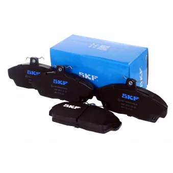 Jeu de 4 plaquettes de frein avant SKF VKBP 80711