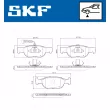 Jeu de 4 plaquettes de frein avant SKF VKBP 80776 E - Visuel 2