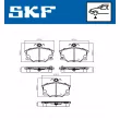 Jeu de 4 plaquettes de frein avant SKF VKBP 80911 A - Visuel 2