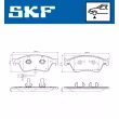 Jeu de 4 plaquettes de frein avant SKF VKBP 81044 E - Visuel 2