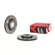 Jeu de 2 disques de frein avant BREMBO 09.C658.1X - Visuel 2