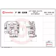 Étrier de frein BREMBO F BR 026B - Visuel 2