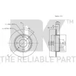 Jeu de 2 disques de frein arrière NK 203036 - Visuel 3