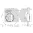 Disque de frein avant gauche NK 2045104 - Visuel 3