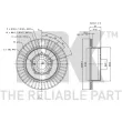 Jeu de 2 disques de frein arrière NK 204573 - Visuel 3