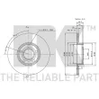 Jeu de 2 disques de frein avant NK 314742 - Visuel 3