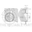 Jeu de 2 disques de frein arrière NK 314843 - Visuel 3