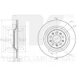 Jeu de 2 disques de frein arrière NK 319336 - Visuel 3