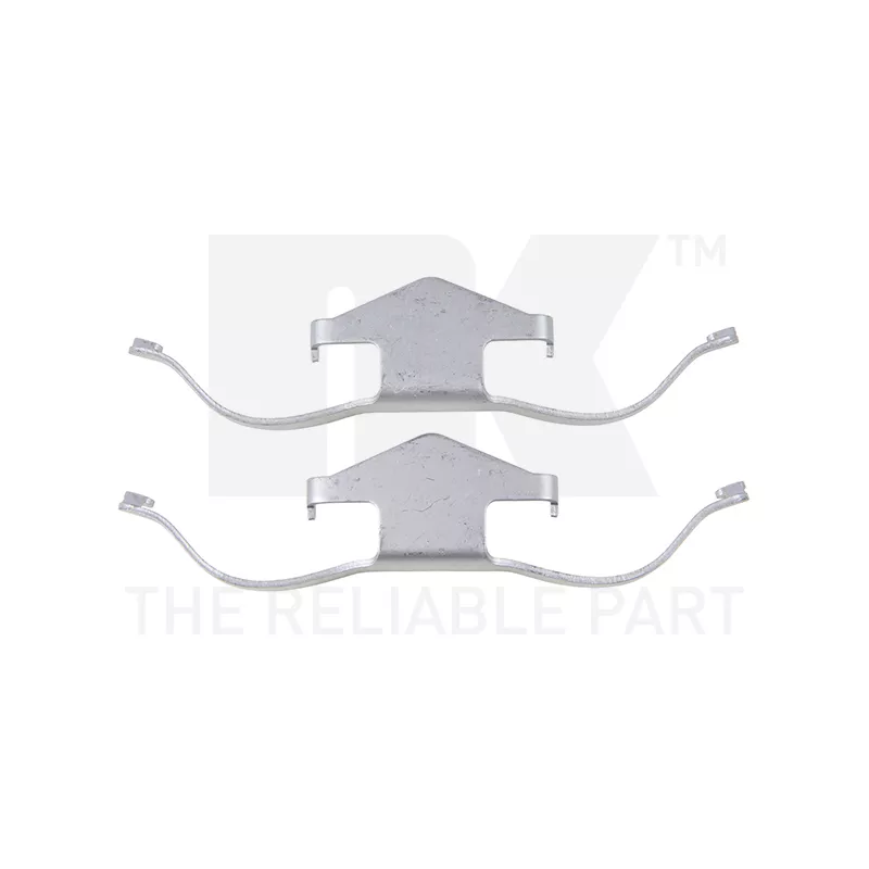 Kit d'accessoires, plaquette de frein à disque NK 7936659