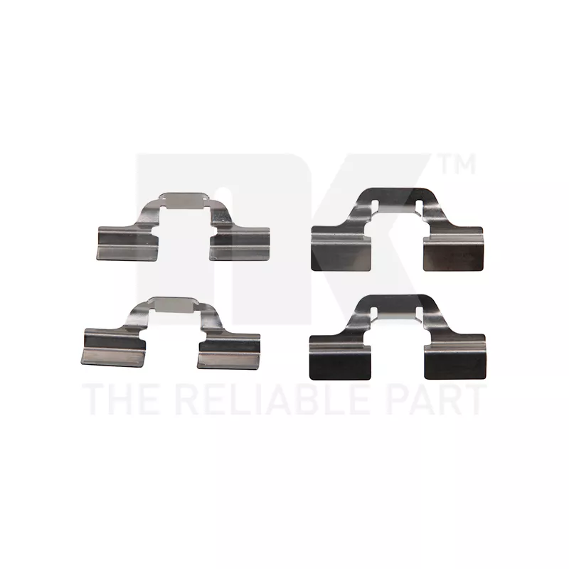 Kit d'accessoires, plaquette de frein à disque NK 79391749
