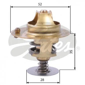 Thermostat d'eau GATES TH14178G1