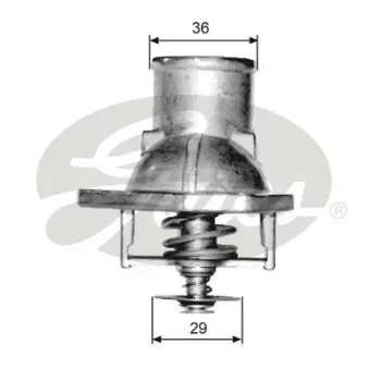 Thermostat d'eau GATES TH15182G1