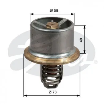 Thermostat d'eau GATES TH51180G1