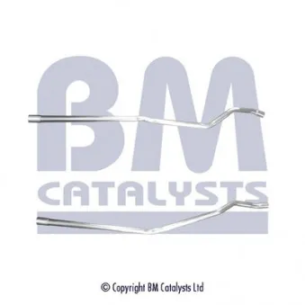 Tuyau d'échappement BM CATALYSTS BM50624